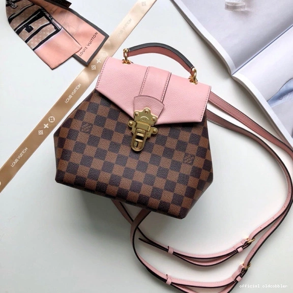 Official oldcobbler CHANELapton Backpack Vuitton Louis 0814